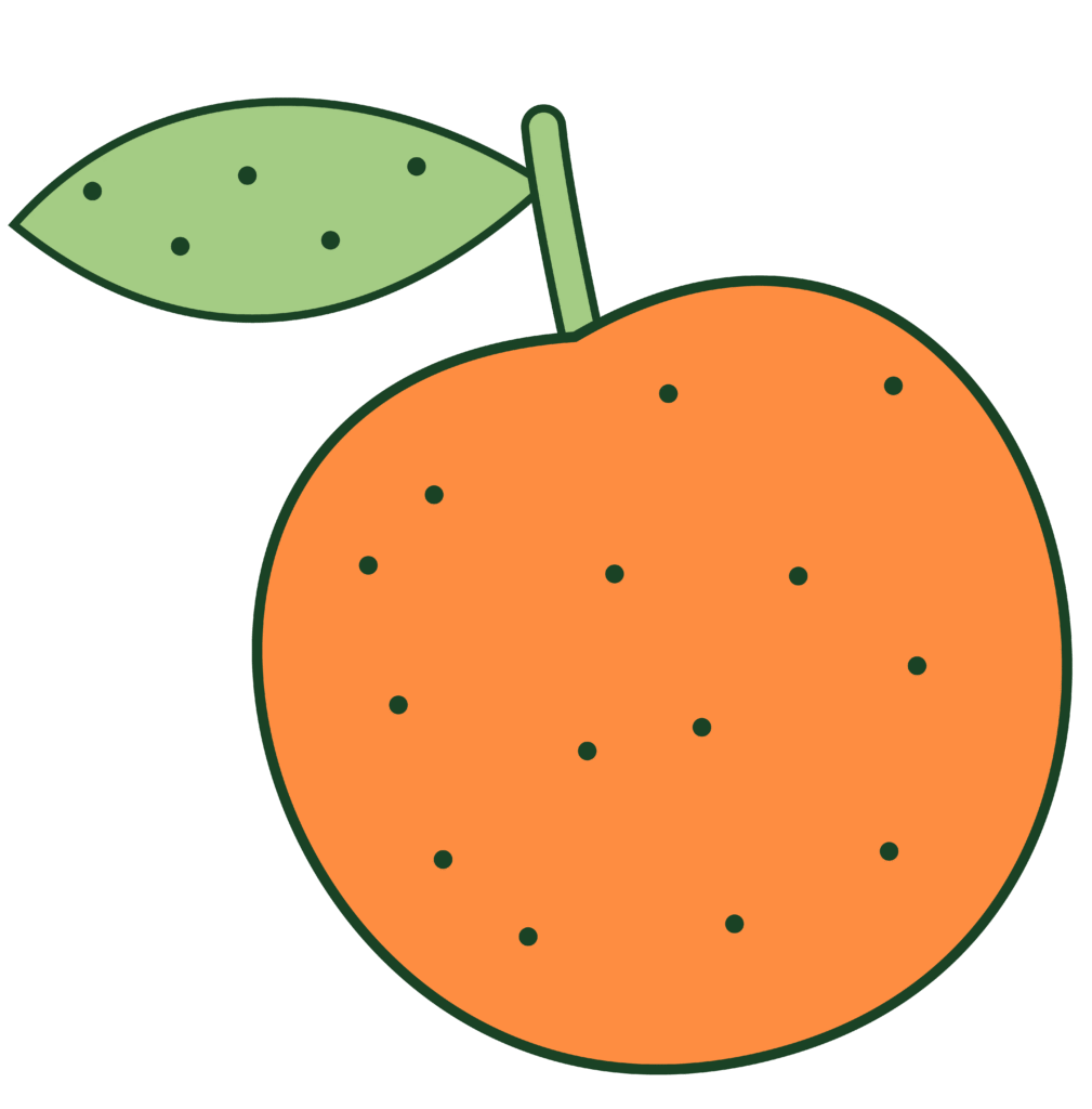 tesa piezas digitales naranja