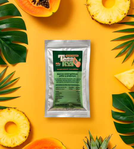 Acerca de barra energética de piña y papaya
